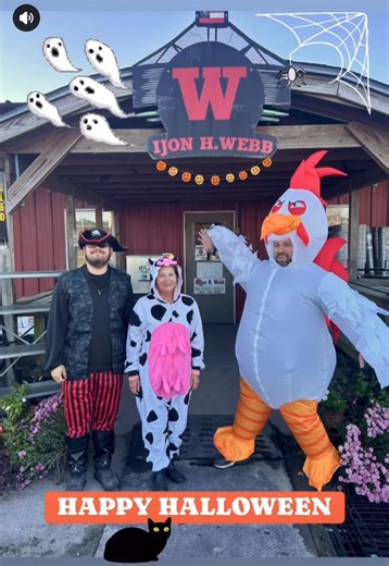 Happy Halloween from your favorite Farm Supply Store here in Springfield! 🎃 | Ijon H. Webb Farm Supply