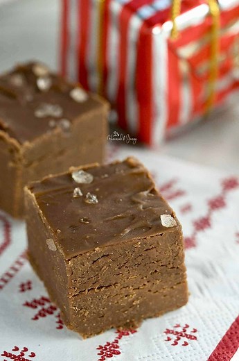 Chocolate Bourbon Fudge