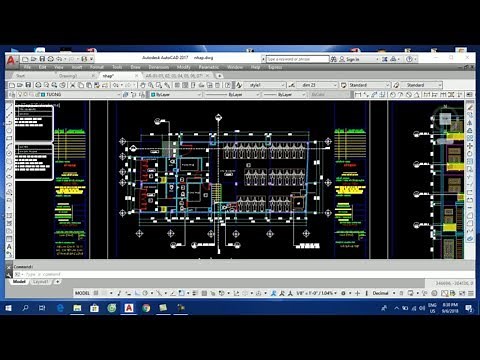 Khóa học kèm vẽ Autocad M&E Video 5 - Hướng dẫn đọc bản vẽ kiến trúc, trình tự tạo bản vẽ M&E
