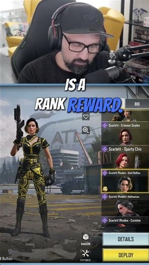 All my SCARLETT RHODES skins in #CODM