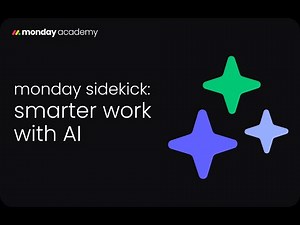 monday sidekick: smarter work with AI
