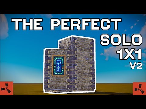 Rust How To Build The Ultimate 1X1 Solo Base V2