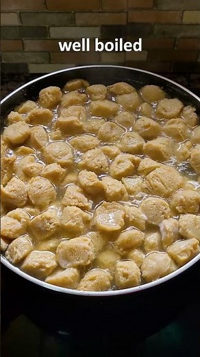 How to prepare soya chunks for a dish | Soya chunks #shorts