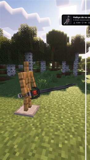 Best Minecraft Katana Resource Pack #minecraft #shorts #mc