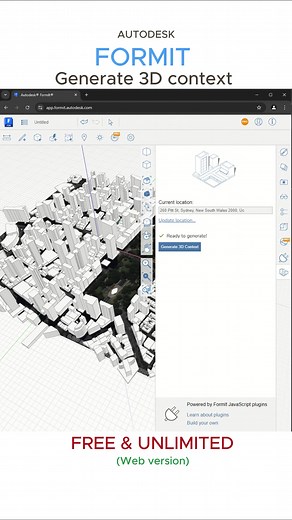 Generate 3D Context for Site Analysis with Autodesk Formit