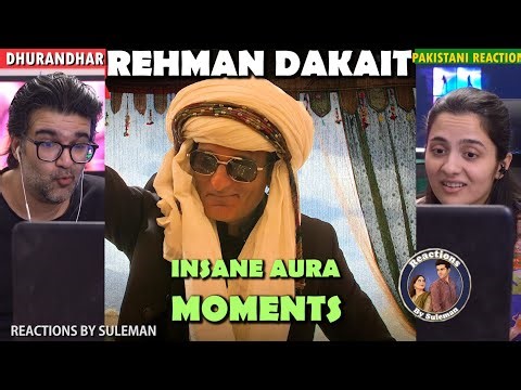 Pakistani Couple Reacts To Rehman Dakait's Insane Aura Moments Ft. Ranveer Singh | Dhurandhar 