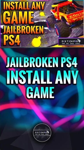 INSTALL ANY GAMES ON JAILBROKEN PS4 GUIDE #ps4 #gaming #playstation