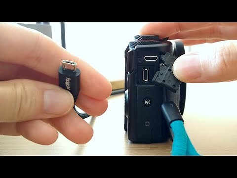 How to transfer photos & videos from Canon G7X Mark ii to iMac 24"