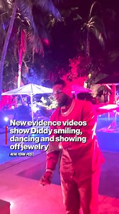 Three short videos were also released to the public as part of federal prosecutors' new evidence dump, showing Diddy smiling and dancing. | New York Post Lifestyle