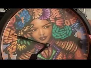 Customized Walmart Clock #walmart #clock #customize #diy