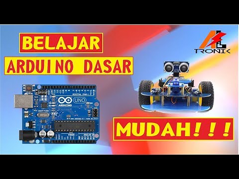 BELAJAR ARDUINO DASAR | MEMBUAT LED BLINK | CARA PROGRAM ARDUINO