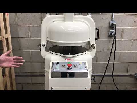 AE-DDE30RFA Fully Automatic Dough Divider Rounder Demonstration