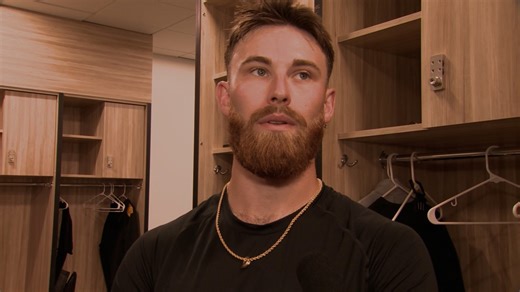 Mike Burrows discusses his outing against the Braves