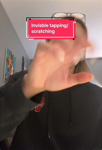 Invisible Tapping and Scratching ASMR Experience