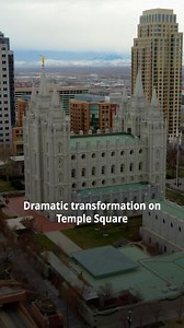 Watch the transformation of the Salt Lake Temple renovation project over the past five years, and dining returns to Temple Square. Remarkable achievements. Amazing results. | Church Newsroom