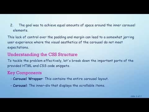 Fixing the Overflow-X Scroll Issue in CSS Carousels