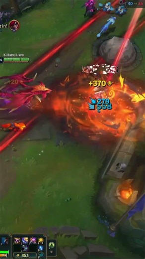 New Shyvana Burst Damage #leagueoflegends #wildriftespor #riotgames