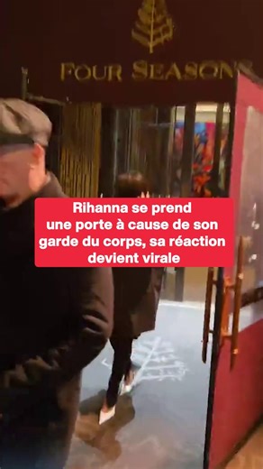 Rihanna se prend une porte à cause de son garde du corps, sa réaction devient virale | Le Tribunal Du Net TV