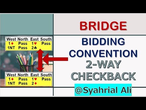 BIDDING CONVENTION: 2-WAY CHECKBACK