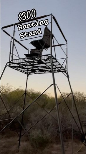 NEW Game Winner Quad Pod Hunting Stand has been SET UP! Full Video linked below! #hunting #wildlife