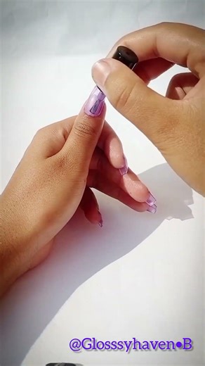 Soft Purple nails for Basant 🪁||easy nail polish tutorial#PurpleNails #Basant2026#youtubeshorts