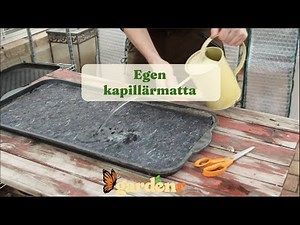 Your own capillary mat - Gardenhacks by GardenR