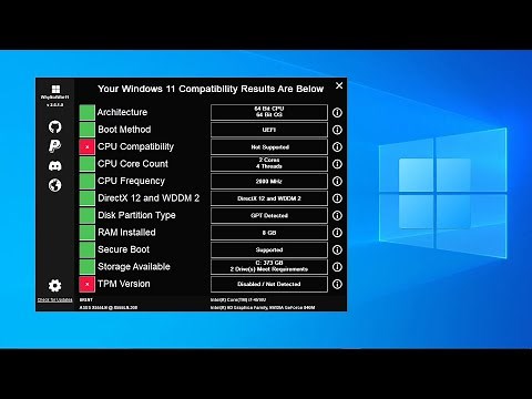 The More Informative Windows 11 Upgrade Checker 'WhyNotWin11' Gets an Updated CPU List