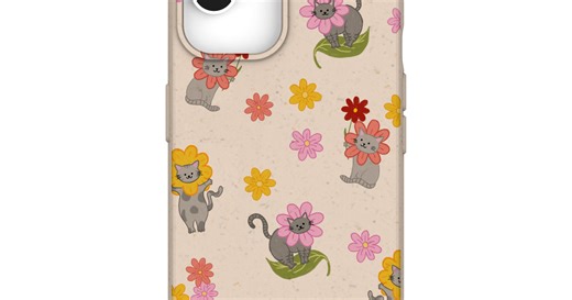 Seashell Flower Cats iPhone 16e/17e Case