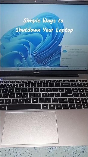 💻 How to Shut Down a Laptop – Step by Step Guide for Beginners