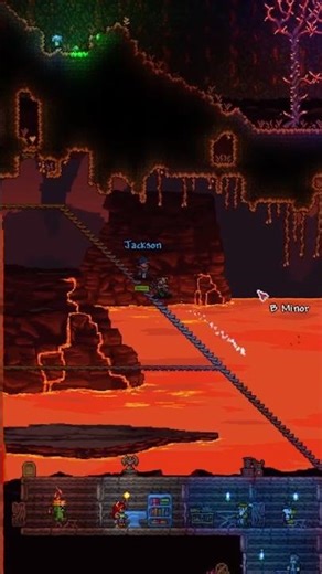 First concert in #terraria didn’t go well. #mastermode #zenithseed #madbeef