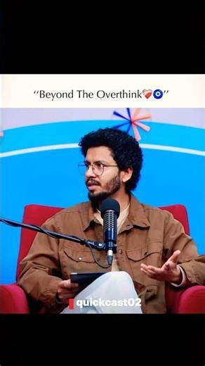 ||Overthinker💯❤️|| |podcast| |podcast clips| |Zakir Khan| #shorts #youtubeshorts