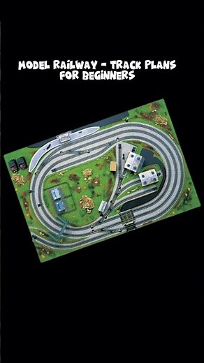 Build the Perfect Model Train Layout with These Track Plans! 🚆#trackplan #shorts