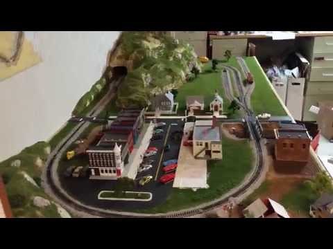 HO train layout Woodland Scenics Mountain Valley