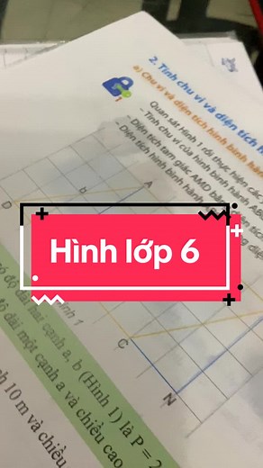 Công thức tính chu vi và diện tích hình bình hành cho học sinh