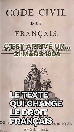 The Civil Code that changed France