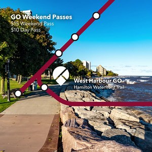 New and improved GO train service to West Harbour GO! Enjoy the beauty of Hamilton without the highway headache. | GO Transit