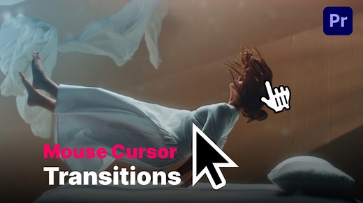 Mouse Cursor Swipe Transitions