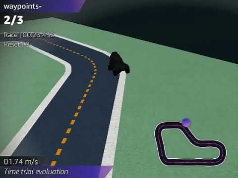 AWS DeepRacer re Invent 2018 by waypoints