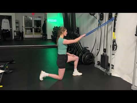 Banded Half Kneeling SA Row DEMO