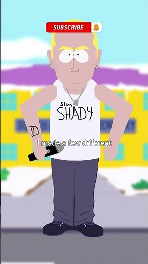 Adding EMINEM to SOUTH PARK #animation #eminem #southpark #ericcartman #drake #kendrick #MPT