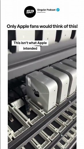 🤯 1,000 Mac minis for ONE AI data center?!