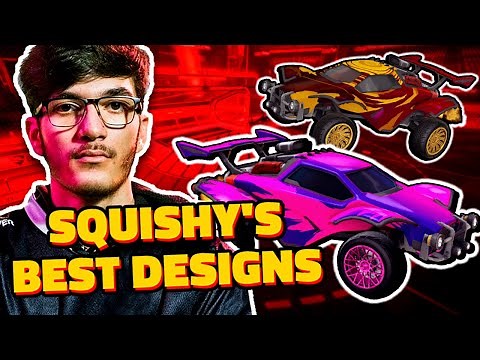 BEST PRO PLAYER CAR DESIGNS in Rocket League #1 - SQUISHYMUFFINZ