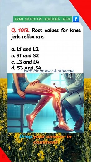 Follow for daily nursing questions | Asha D.