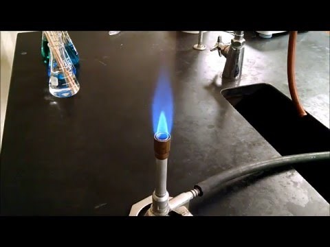 Potassium chloride flame test