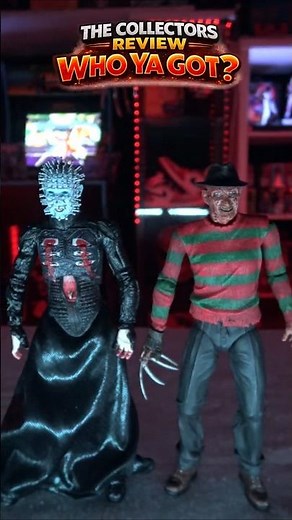 Freddy Krueger vs Pinhead… Who Ya Got? 🔪😳