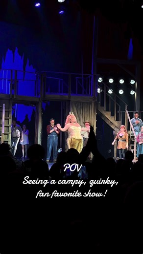 This was my first experience with Bat Boy and it was such an absurd campy show! The audience was in awe and pure enjoyment and that is the sweet joy of theatre! Happy I was in the room. Running at @New York City Center through Sunday November 9th! What are your thoughts on Bat Boy? #batboy #theatretok #musical #nycc #theatre