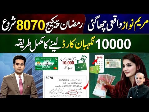 Ramzan Package 8070 Online Registration 2026 - 10000 Nigehban Card Lene Ka Tarika || 8070 SMS - 8171