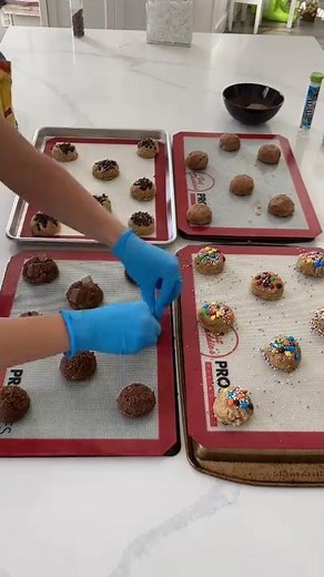 1 Batch of Dough 4 Different Cookie Flavours | #youtubeshorts