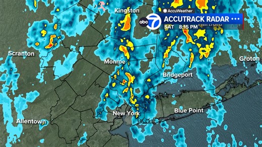 Thunderstorms could contain small hail over portions of Orange and Putnam Counties during the next half hour or so. Elsewhere, expect a few rumbles of thunder as these briefly heavier downpours cross the area from west to east. | Jeff Smith