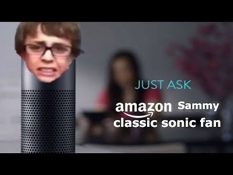 Introducing Amazon Echo: Sammy Classic Sonic Fan Edition